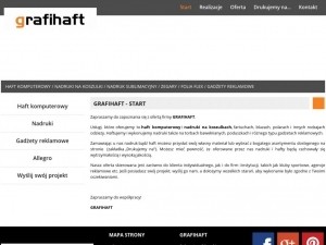 Haft komputerowy w Krakowie w ofercie firmy Grafihaft